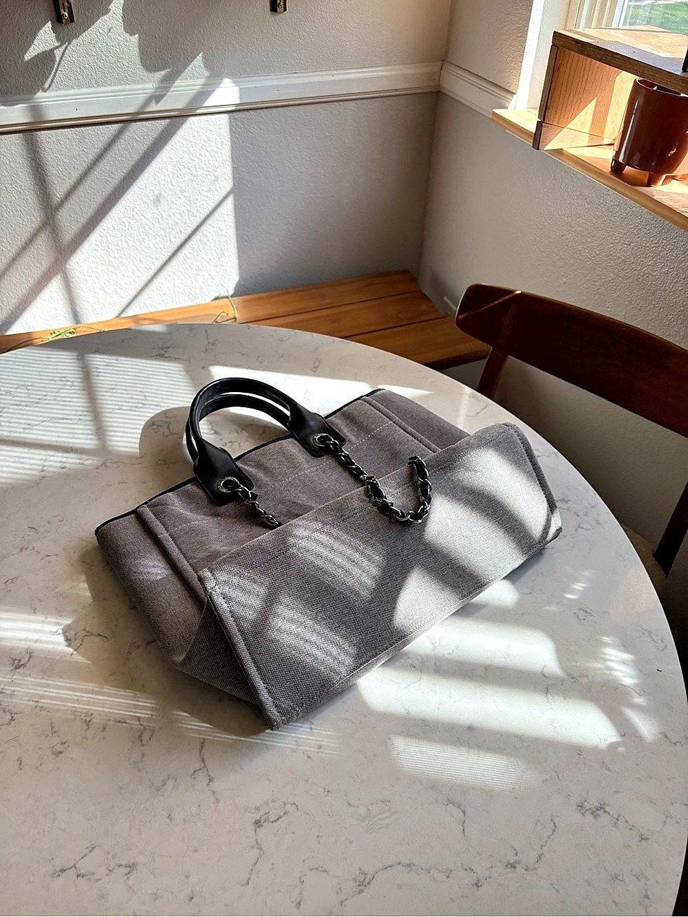 Tote Canvas Gray